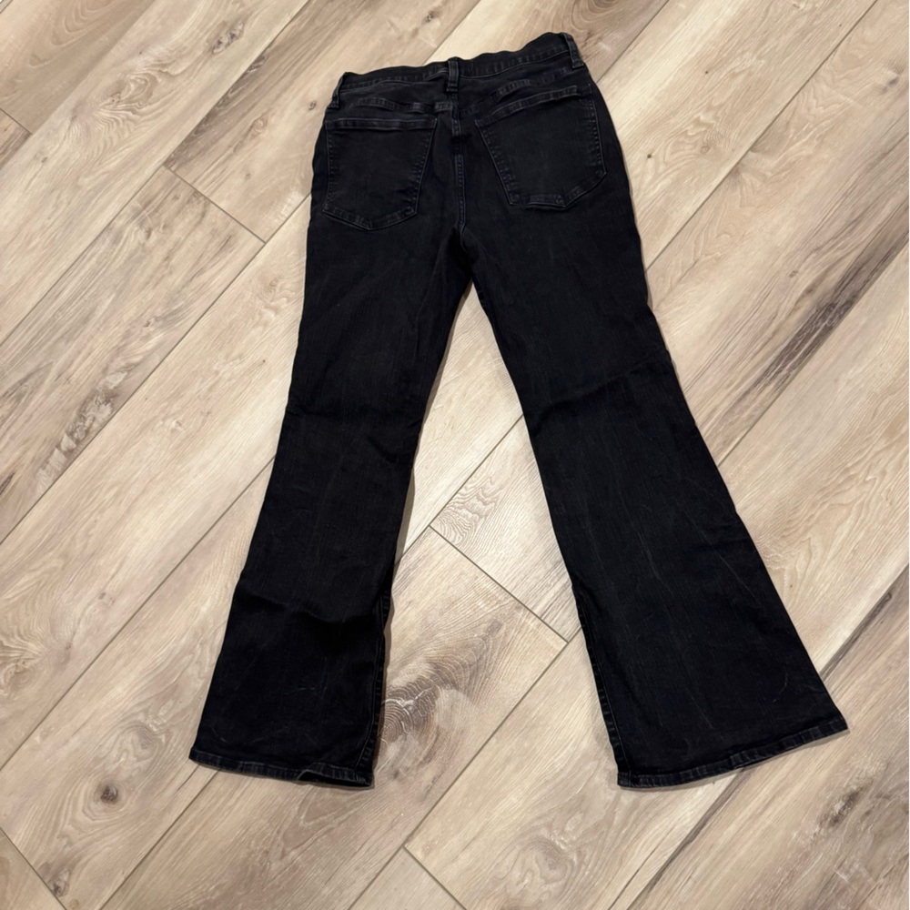 Madewell Skinny Flare, Black Frost, 29P - Picture 7 of 8